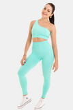 Bacon Active Sports Bra Seamless Adapt Bra // Aqua